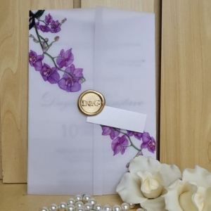 A4 2 dobras vertical casamento &#8211; Aquarela 01