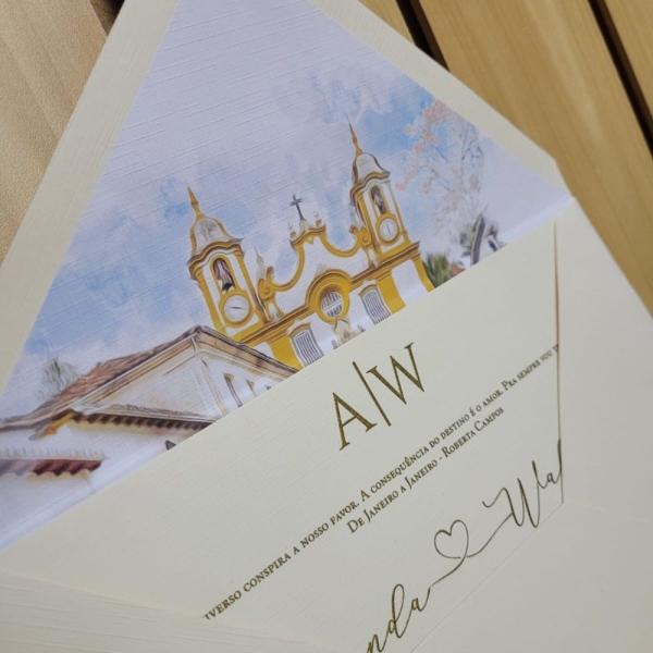 convite de casamento em BH