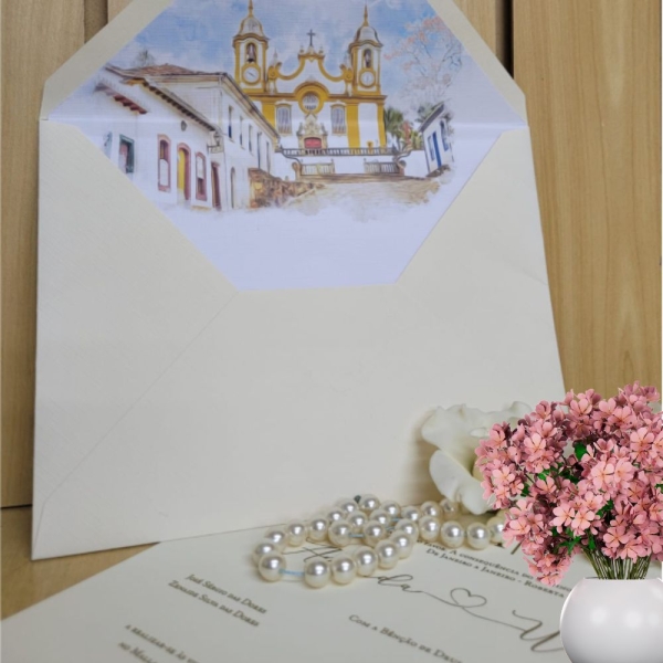 convite de casamento em BH