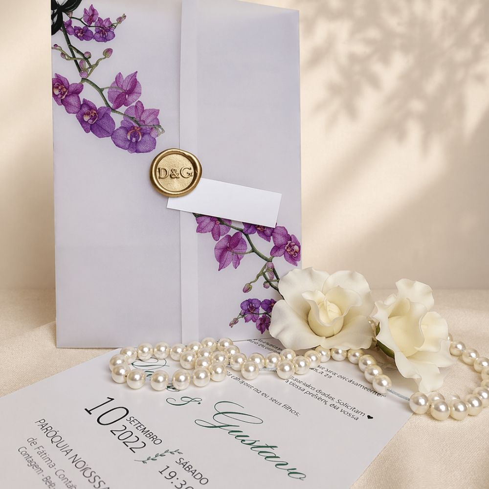 Convite de casamento