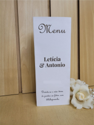 Menus com 01 dobra