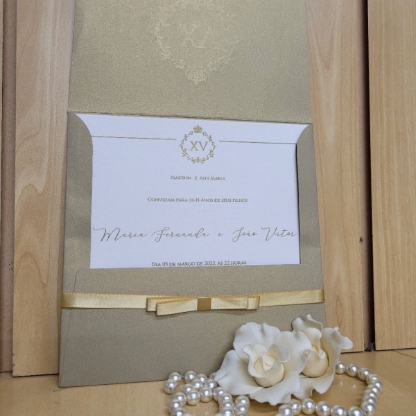 Loja especializada em convite de 15 anos, casamento, bodas ou aniversários