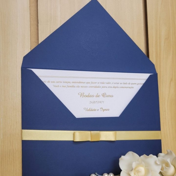 Convite de Bodas de Ouro - Image 4