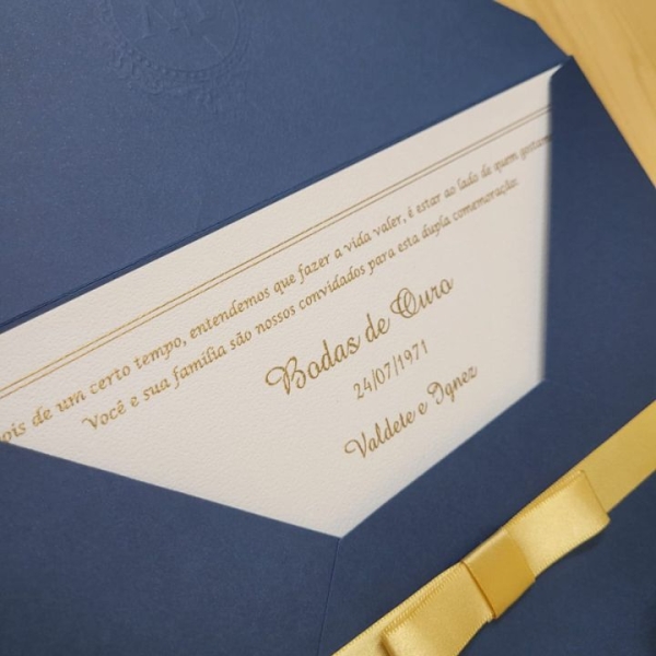 Convite de Bodas de Ouro - Image 3