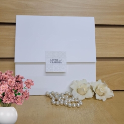 Convite de Casamento com aquarela