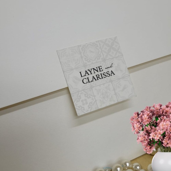 convite de casamento com aquarela