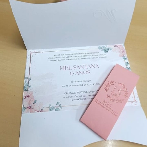 Convite de 15 anos - Convidando com Elegância - BH - Image 4