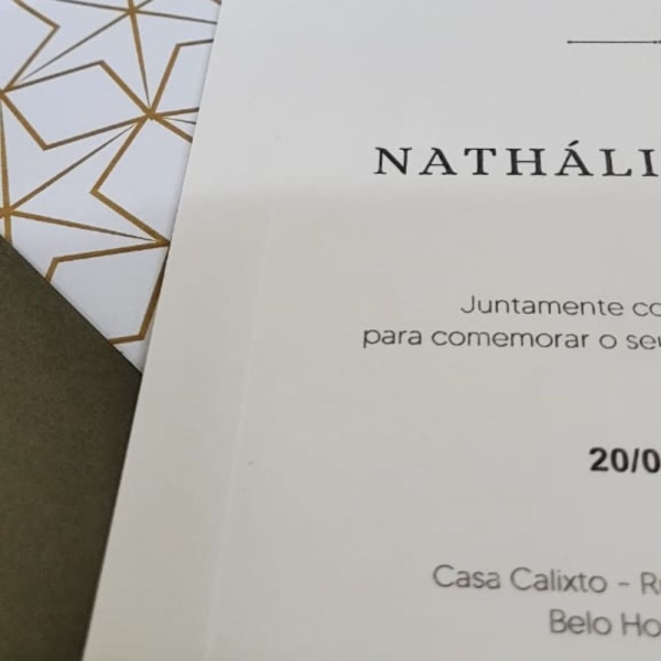 Convite de casamento verde oliva - Image 6