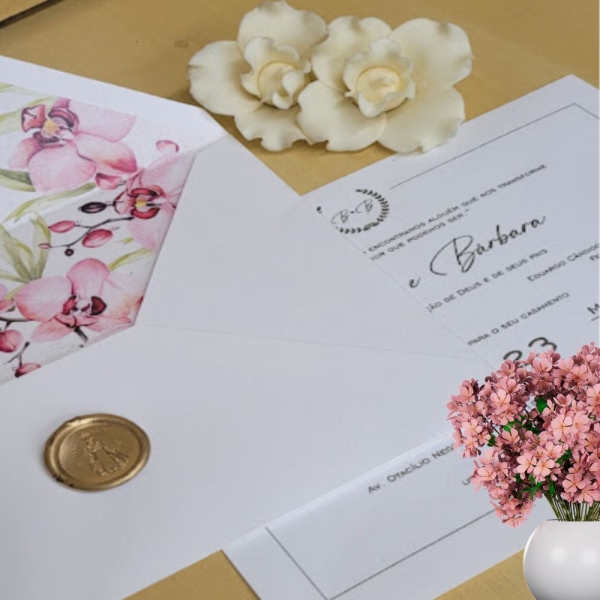 convite de casamento em BH