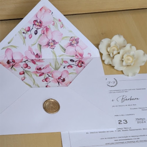 convite de casamento em BH