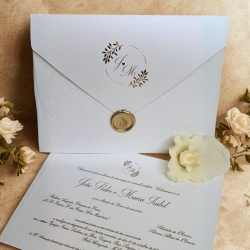 Convite de casamento