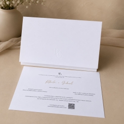 Convite de Casamento Clássico