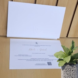 Convite de Casamento